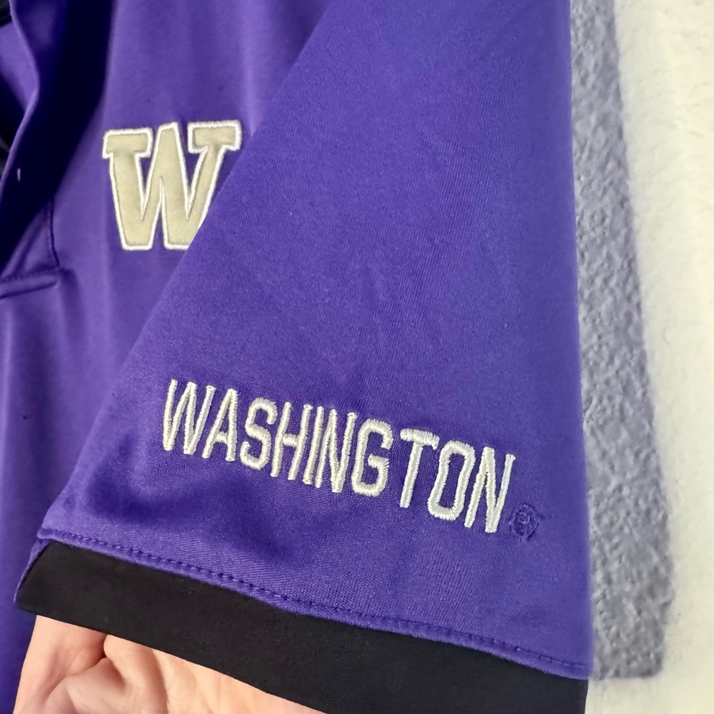 Purple University of Washington State Polo Shirt
